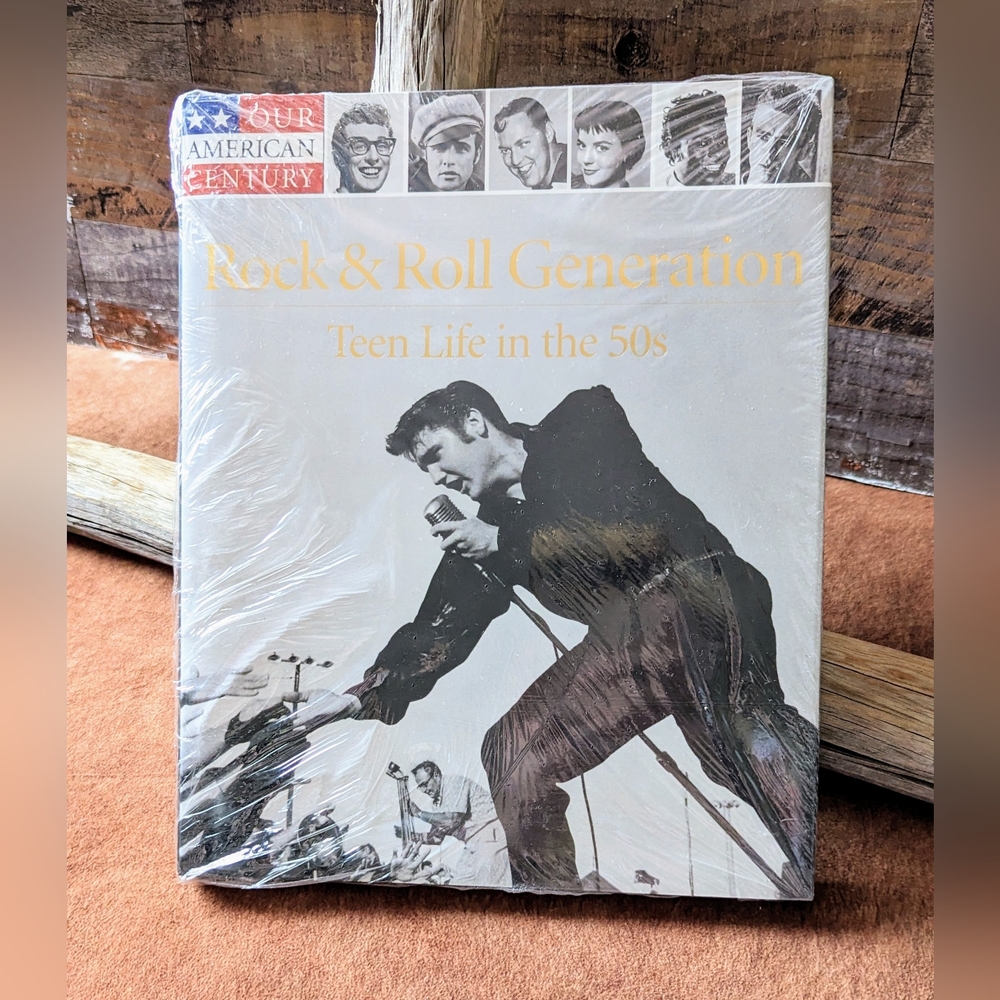New Sealed Time Life Hardback Rock & Roll Generation Teen Life in the 50's